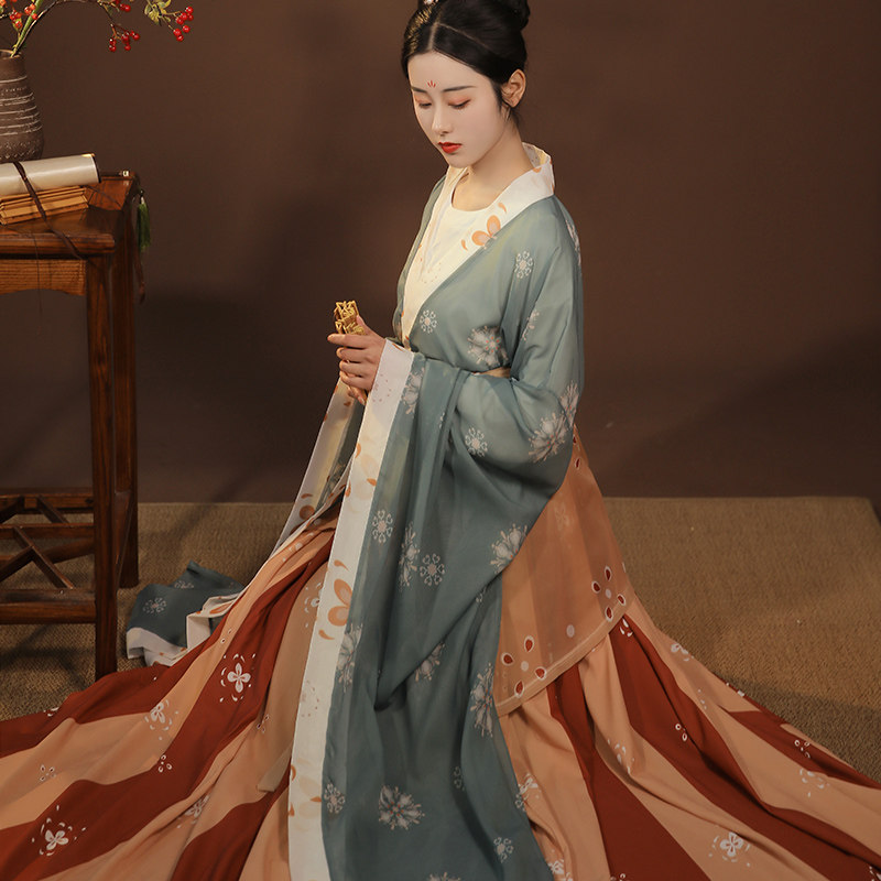 墨莉原创中国风齐腰春夏汉服 墨莉汉服