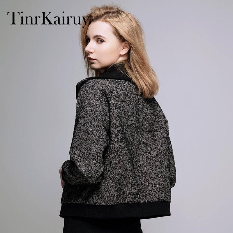 小香风外套女秋冬2025新款女装大码夹克短款秋冬羊毛呢外套棒球服,淘宝优惠券,粉丝福利购,淘宝优惠卷