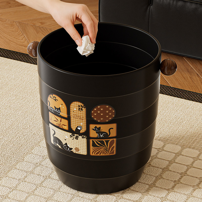 垃圾桶家用客厅卧室厨房卫生间厕所大号大容量高颜值卫生纸纸篓桶