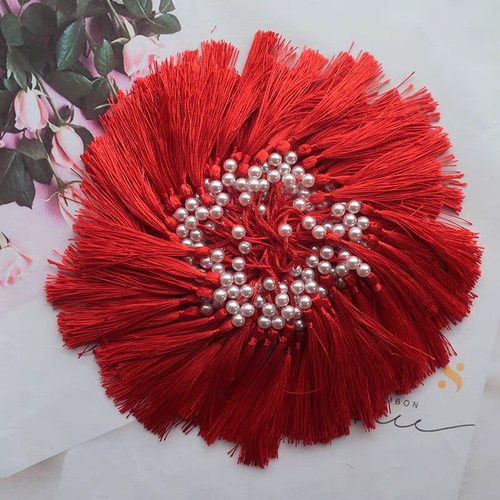 70丝手工垂直流苏穗子diy蝴蝶结发饰饰品装饰手工书签挂饰吊穗 - 图3