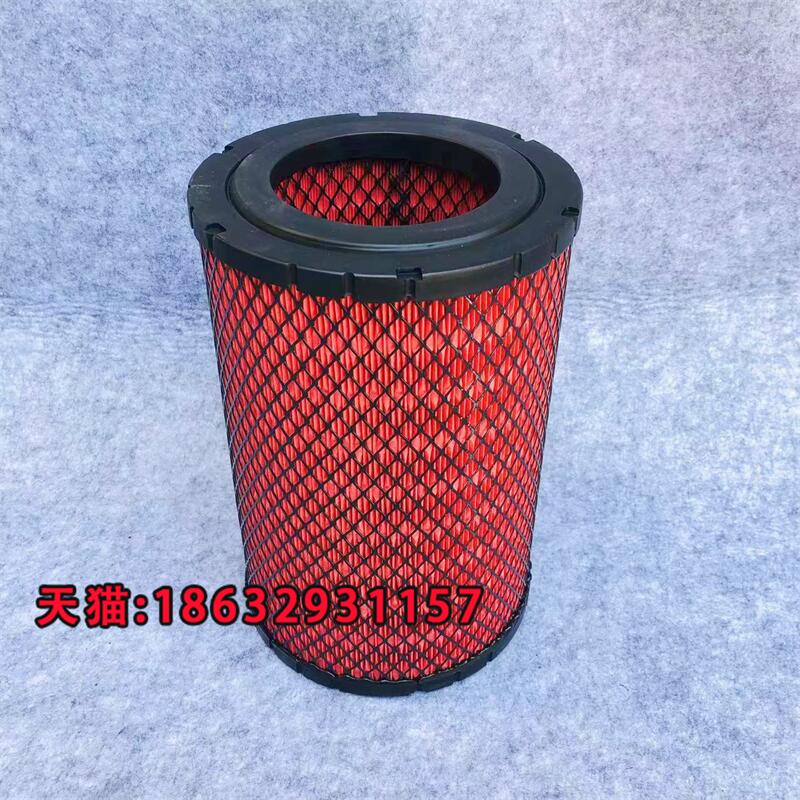 适配福田金刚S1空气滤清器空气滤芯空气格空滤K2030PU胶平口 - 图0