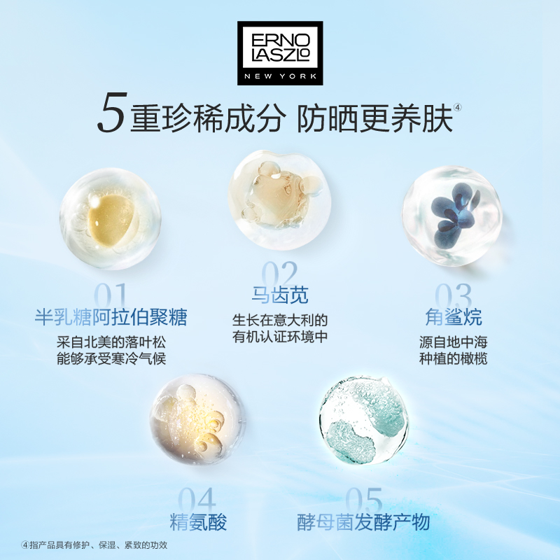 【五一狂欢】奥伦纳素防晒乳防晒霜 紧致SPF50保湿修护清爽