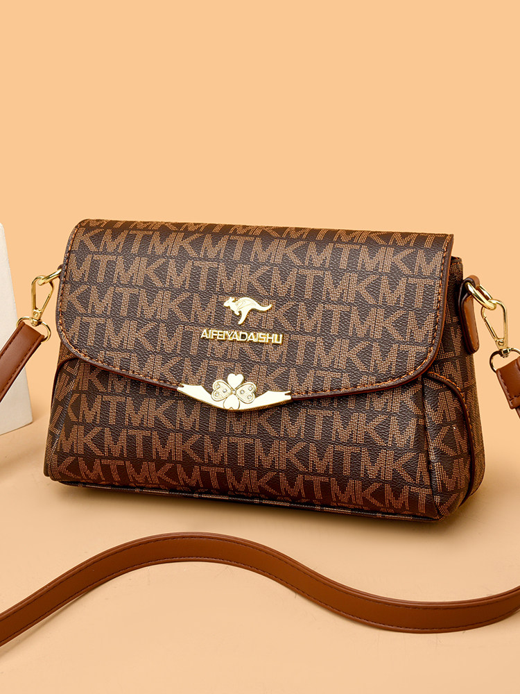 品牌真皮斜挎女包2025新款时尚中年妈妈包百搭软皮女士单肩腋下包,淘宝优惠券,粉丝福利购,淘宝优惠卷