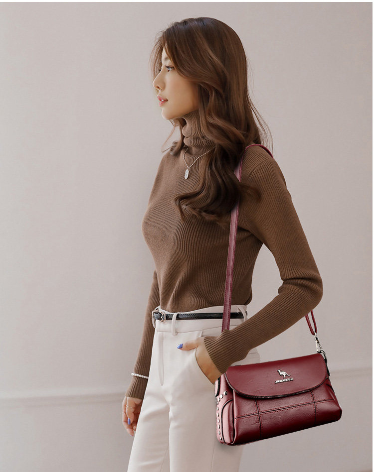 品牌正品女包真皮2025新款女士软皮单肩斜挎包女小包中年妈妈包包,淘宝优惠券,粉丝福利购,淘宝优惠卷