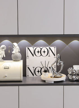 入户玄关钥匙收纳装饰品轻奢高档客厅卧室电视柜家居摆件乔迁礼品