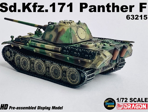 威龙 63215 Sd.Kfz.171 Panther F 黑豹F型中型坦克  完成品模型 - 图1