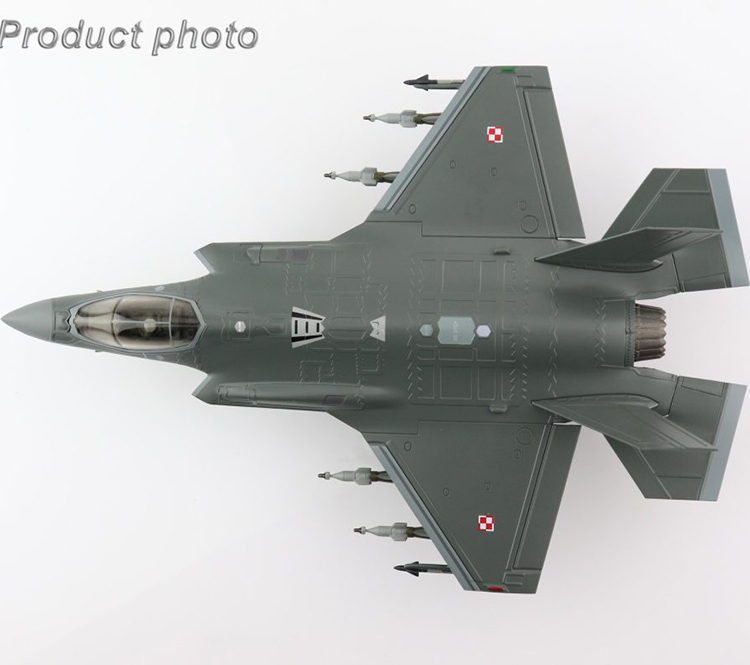 HA4433 F35战斗机 F-35A波兰空军MSOP 2019年(mock up)合金模型-图0