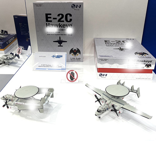 S14 1/144 E-2C预警机 第603飞行队那霸基地2014 合金完成品模型 - 图0