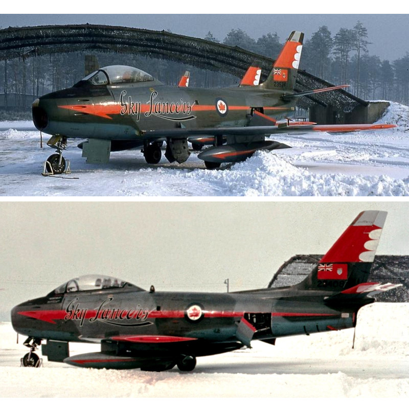 5月 HA4325 F86战斗机 Sabre Mk.5