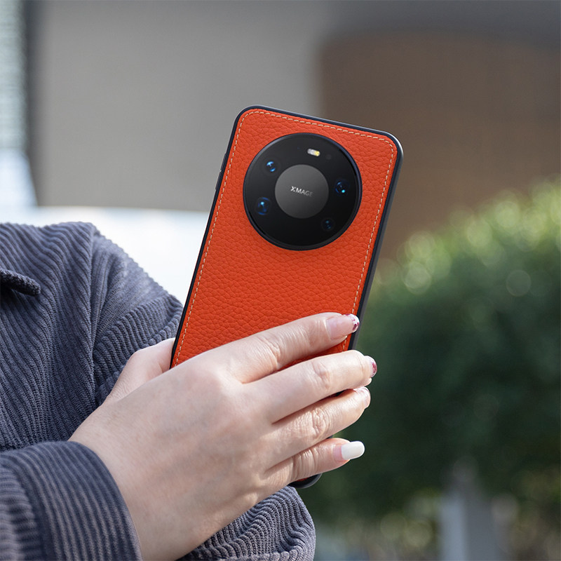 HANATORA花虎适用华为Mate80Promax手机壳真皮新款Mate70Pro+全包防摔mate60保护壳高级感高端mate80商务纯色,淘宝优惠券,粉丝福利购,淘宝优惠卷