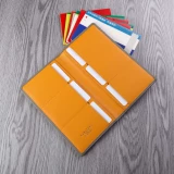 Длинный бумажник, элитный вместительный и большой картхолдер, из натуральной кожи, премиум класс