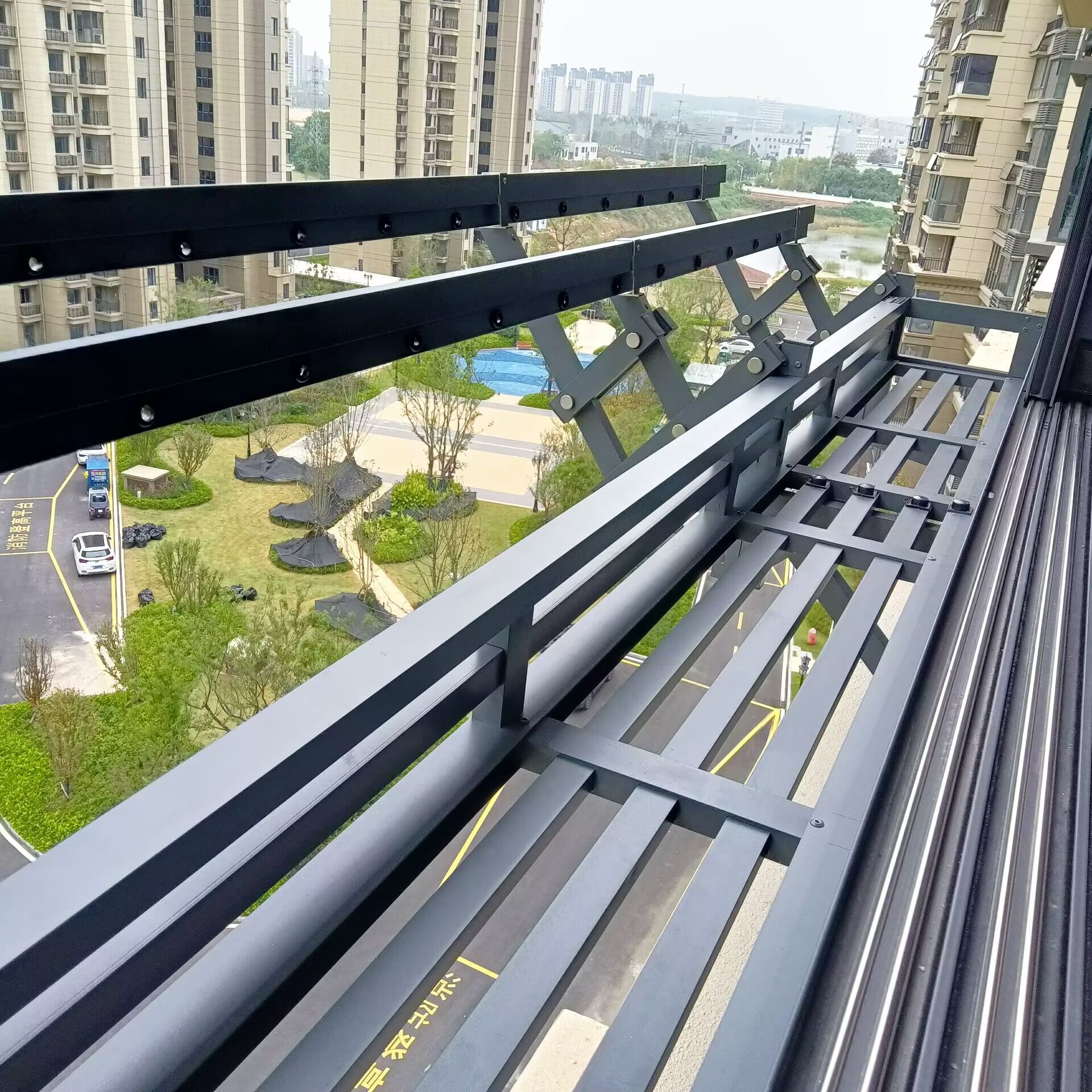 阳台伸缩晾衣架晒鞋架花架推拉加厚晾衣架一体晾衣晒鞋架铝合金,淘宝优惠券,粉丝福利购,淘宝优惠卷