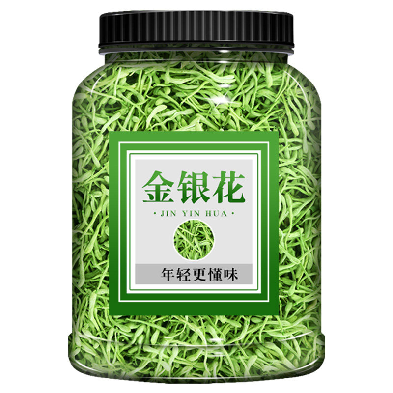 金银花茶清火官方旗舰店干中药材 主角代用/花草茶