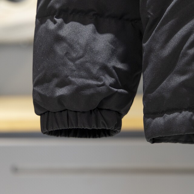 Li Ning warm hooded short men's down jacket