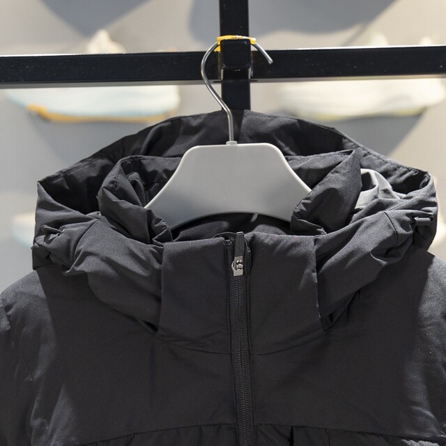 Li Ning warm hooded short men's down jacket