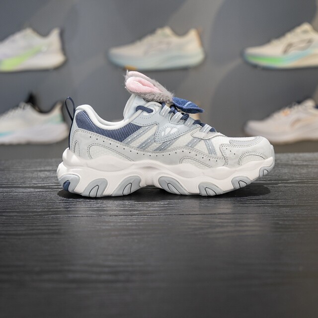 Li Ning wear-resistant women's lace-up casual shoes