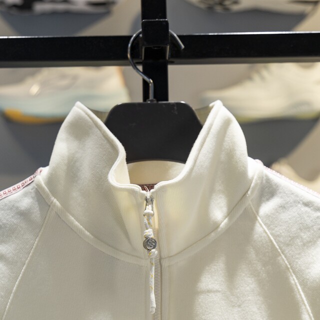 Li Ning women's stand collar loose pullover sweatshirt