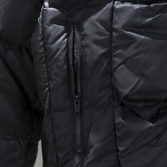 Li-Ning warm hooded men's water-repellent short down jacket