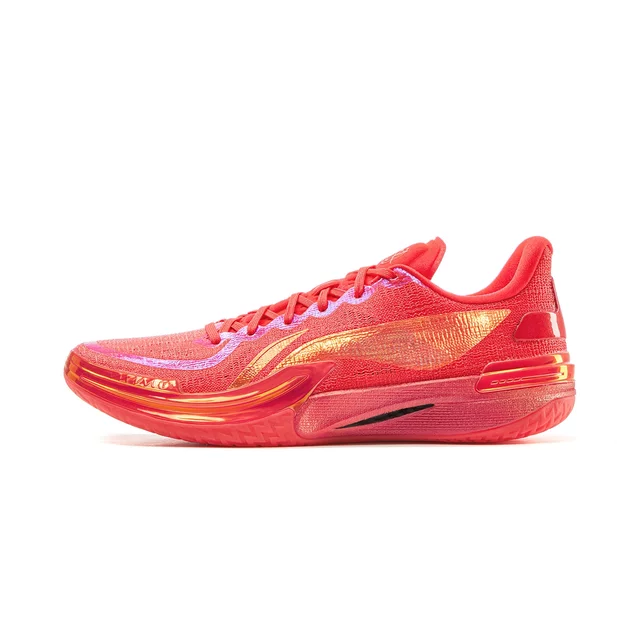 Li Ning Men's Gamma Red Elf Low Top Basketball Shoes
