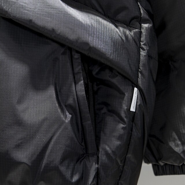 Li Ning warm standing collar short men's down jacket