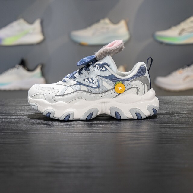 Li Ning wear-resistant women's lace-up casual shoes