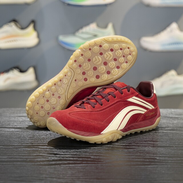 Li Ning wear-resistant unisex lace-up casual shoes