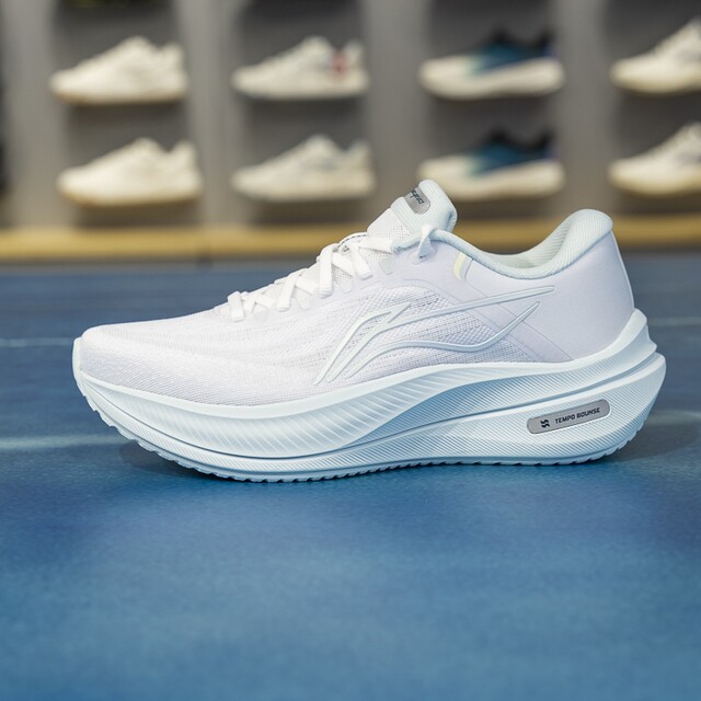 Li Ning women's running shoes shock absorption rebound