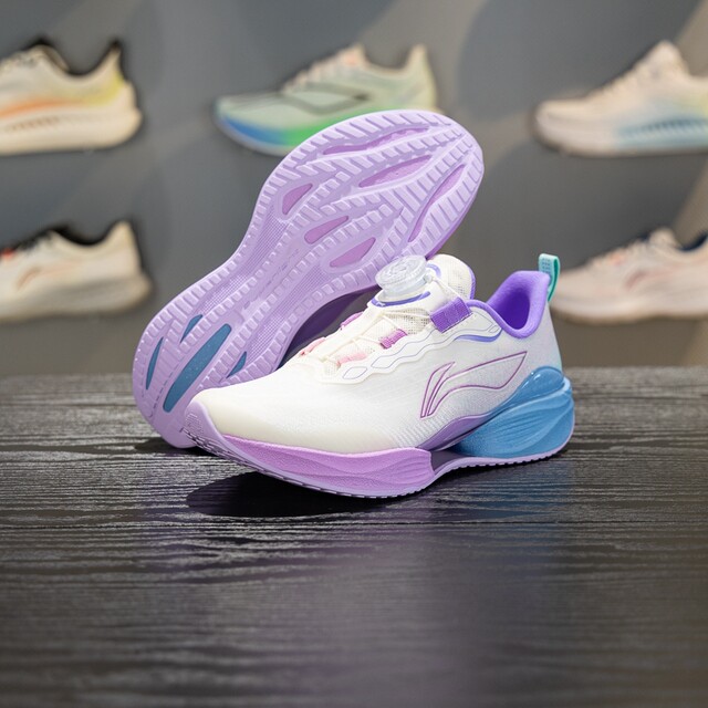 Li-Ning all-season shock-absorbing and rebound children's running shoes