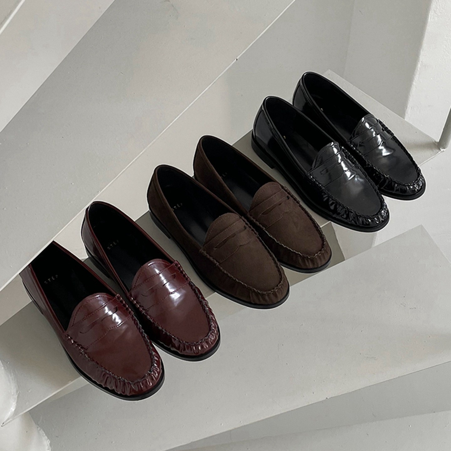 饰与美韩国东大门春季新款单鞋圆头低跟褶皱套脚时尚休闲小皮鞋女,淘宝优惠券,粉丝福利购,淘宝优惠卷