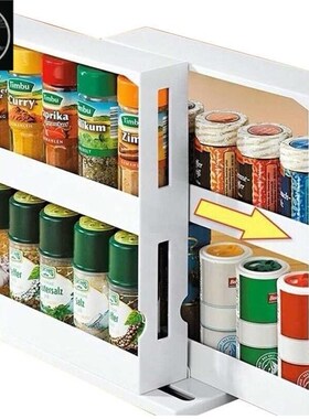 Holder Storage-Rack Spice-Jar Kitchen-Organizer Seasoning Ro