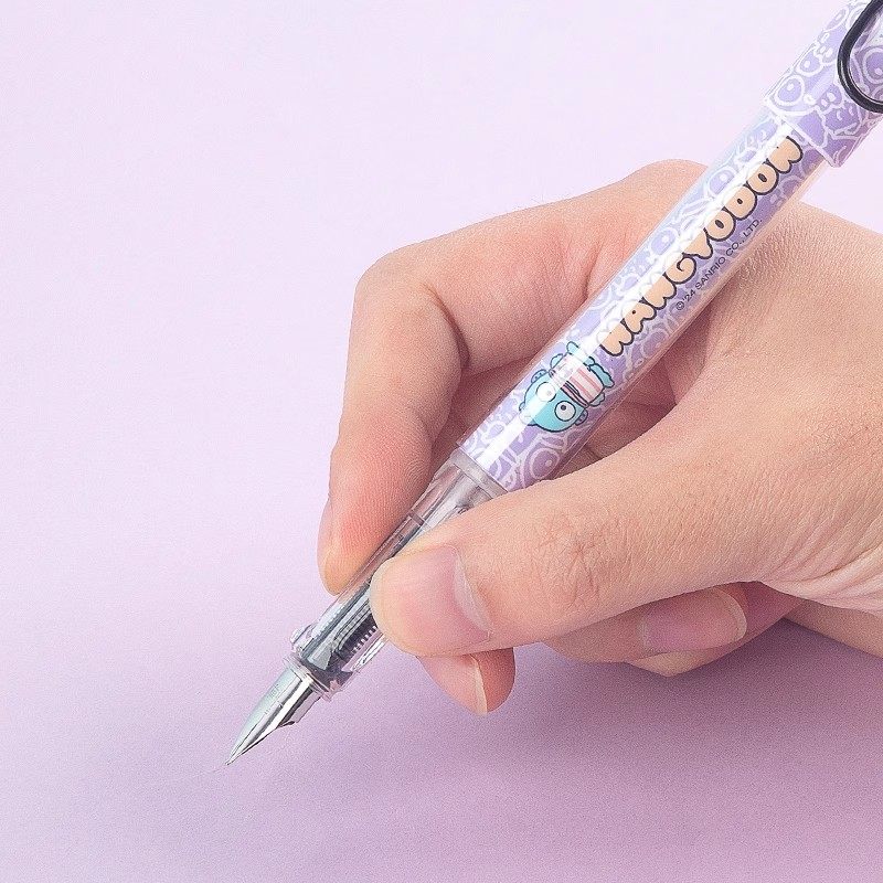 广博三丽鸥人鱼汉顿热可擦钢笔小学生专用三四年级儿童钢笔书法练字专用F/EF明尖可替换芯钢笔礼盒高颜值文具,淘宝优惠券,粉丝福利购,淘宝优惠卷