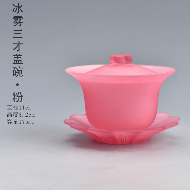 清仓盖碗茶杯特价功夫茶具三才茶碗家用陶瓷大泡茶壶手绘防烫高档-图2