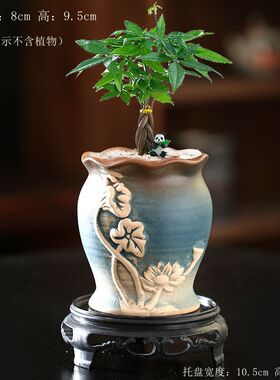 特价桌面花盆仓工厂直销复古荷花