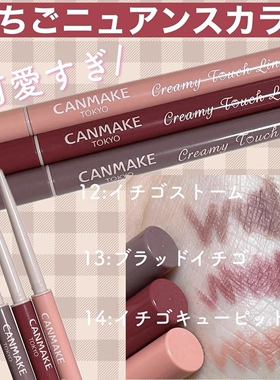 现货！日本本土CANMAKE井田 新品眼线胶笔丝滑顺畅01 02 03 11 15