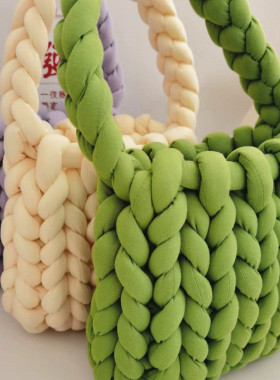 粗毛线冰岛毛线手工编织diy