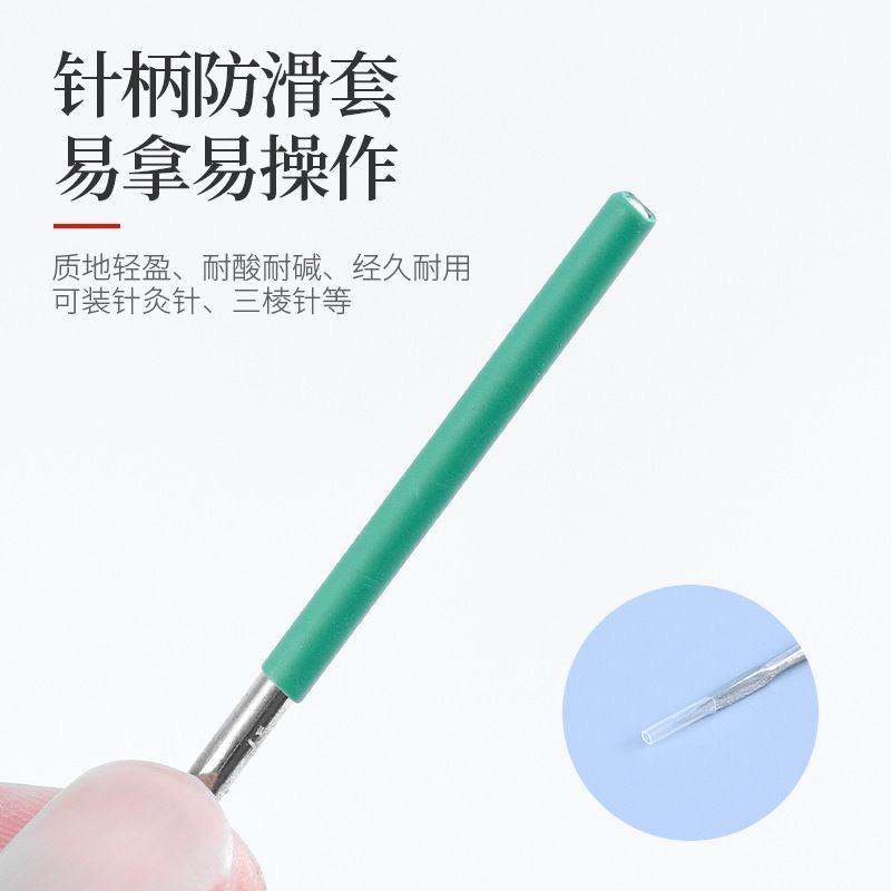 泉河不锈钢三棱针医用无菌三菱针美容院拔罐放血刺络挑痘清痘独立 - 图0