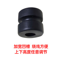 High pressure resistant insulating rod Fibreglass Rod Thickened Rubber Ring Pull Wire Stump Insulation Cap Anti-Smash Insulation Rod Leather Ring