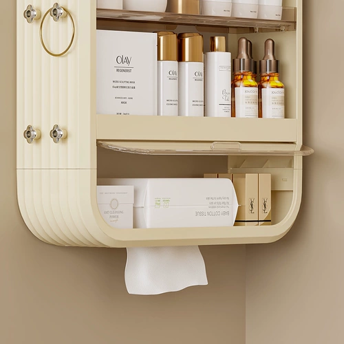 Косметическая стойка для хранения ванной комнаты Washbasin стена настенные шкаф