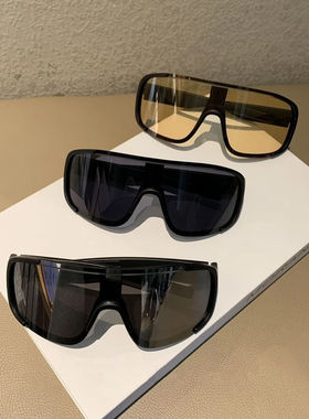 超大框显瘦太阳镜登山骑行防风护目镜墨镜女防晒钓鱼运动太阳眼镜