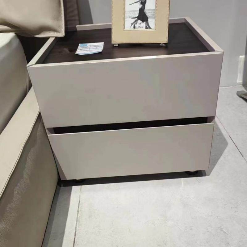 意式极简钢琴烤漆床头柜现代简约主卧烟熏床边柜收纳储物轻奢卧室,淘宝优惠券,粉丝福利购,淘宝优惠卷