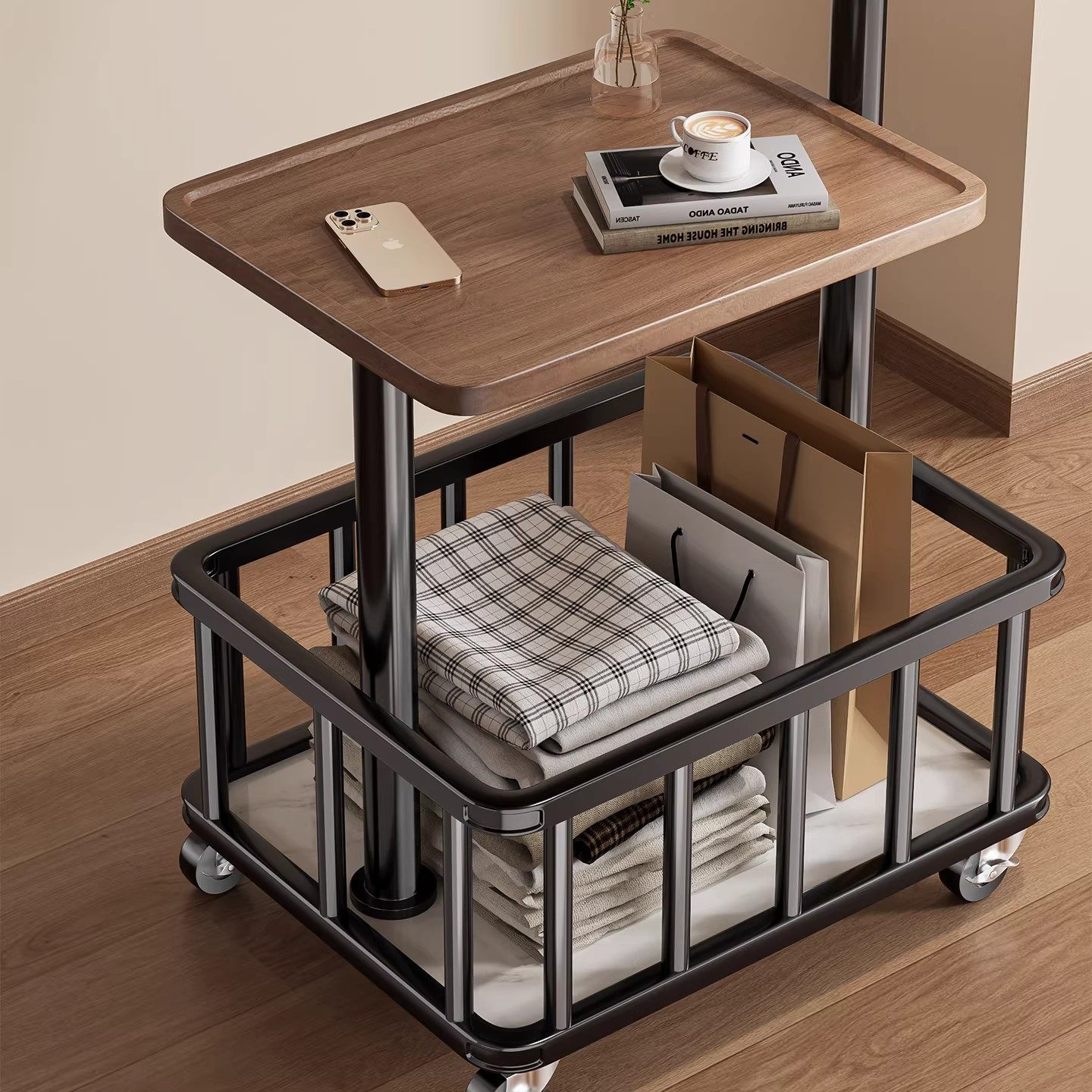 落地挂衣挂包架可移动卧室衣帽架家用置地轻奢客厅晾衣服收纳架子,淘宝优惠券,粉丝福利购,淘宝优惠卷