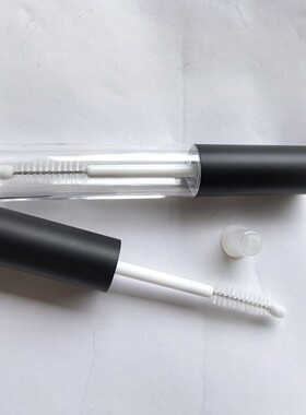 黑色睫毛膏空瓶子10ml纤长卷翘加长拉长浓密翘睫毛带棉球小刷头