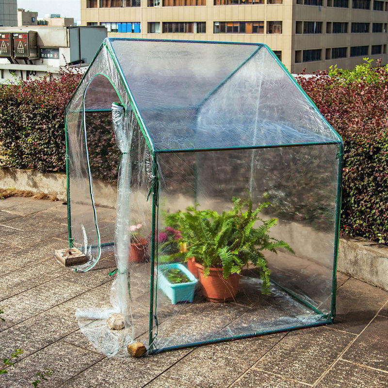 多肉暖房花房温室大棚阳台庭院蔬菜花卉保暖棚育苗保湿防冻防雨棚 多肉花架 淘优券