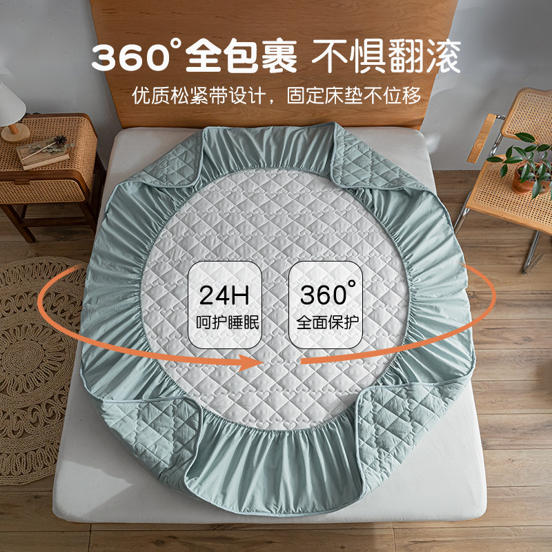 夹棉2022年新款全棉席梦思纯棉床笠 佐唯爱床笠