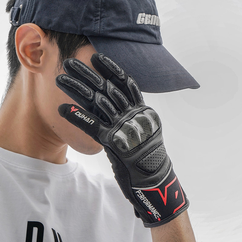 Duhan motorcycle gloves anti-fall motorcycle gloves spring and summer