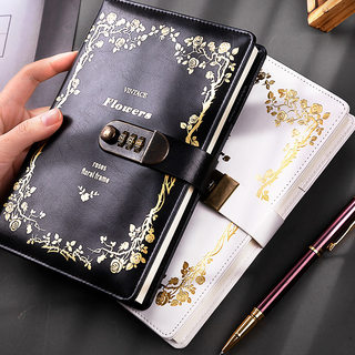 Diary anti-peeping internet celebrity hand ledger with lock password a5 thickened primary and secondary school girls birthday gift