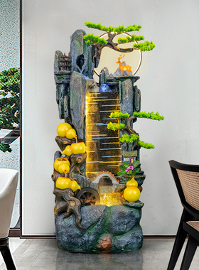 假山流水喷泉景观循环水摆件