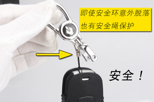 适用老款09-11款丰田凯美瑞皇冠兰德酷路泽陆巡车钥匙包套扣真皮 - 图3