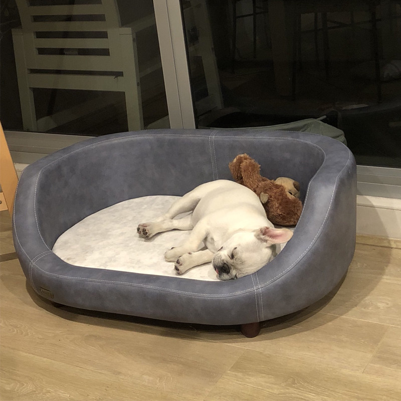 全皮小王子星宠物猫狗沙发床狗窝木质可拆洗大中小型四季防水金毛,淘宝优惠券,粉丝福利购,淘宝优惠卷