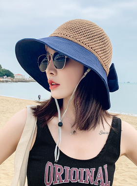 夏季渔夫帽早春百搭沙滩帽2021年
